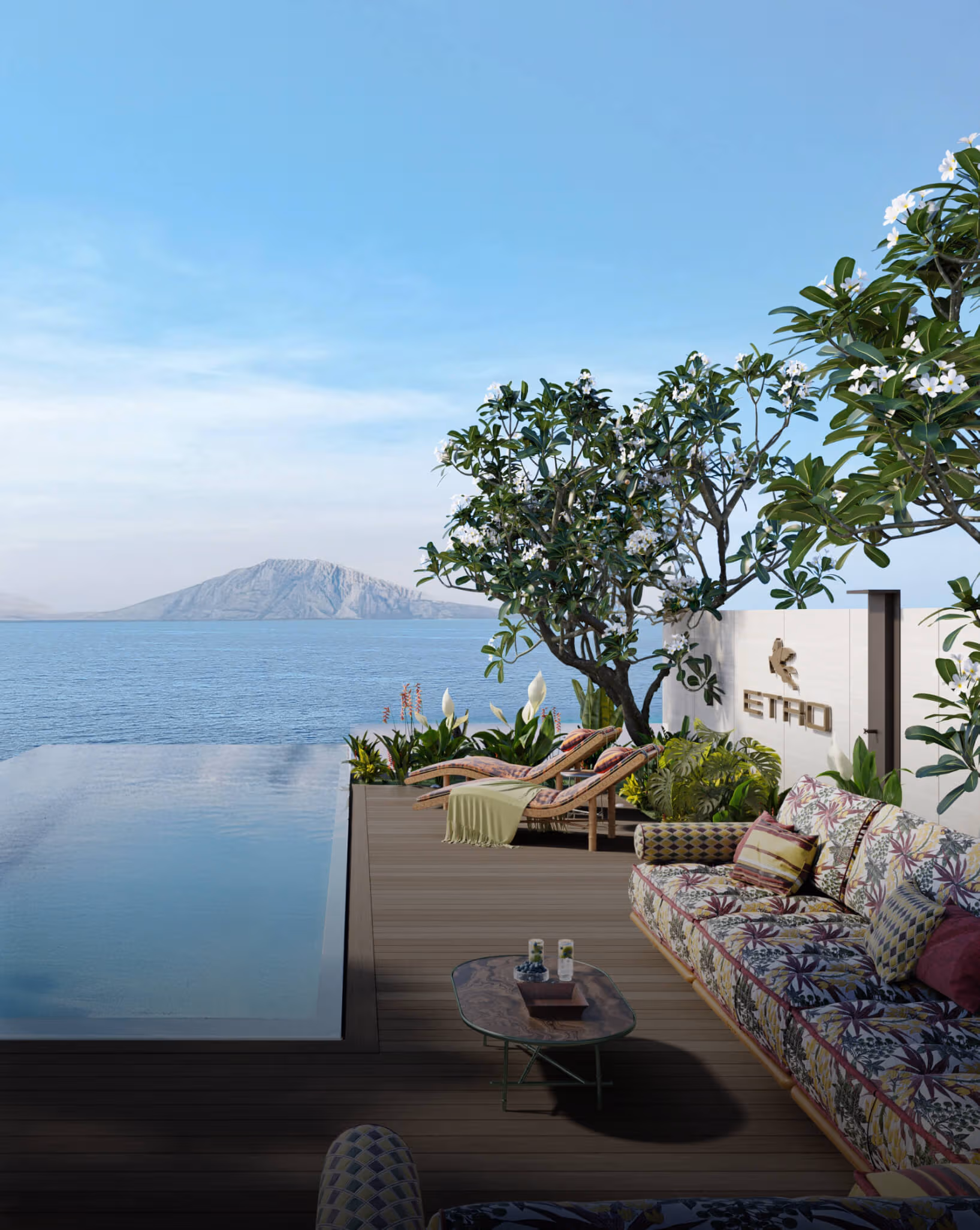Blue Lagoon white sand pool and relaxation amenities at Gardens of Eden - 6 pools and 8 restaurants